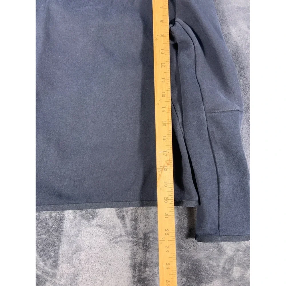 Nike Tech Fleece Boys Hoodie L Gray Zippered Sleeve Pocket Full Zip Athletic